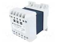 Transformer: mains; 100VA; 230VAC; 12V; Leads: terminal block; IP21 BREVE TUFVASSONS