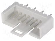 Connector: IDC; socket; male; PIN: 8; PZ1100; straight; THT; 2.54mm TOMIC
