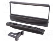 Radio frame; Ford,Mazda; 1 DIN; black 4CARMEDIA