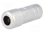 Gland; straight; size 10; metal; Body plating: nickel; Ømax: 8.5mm AMPHENOL