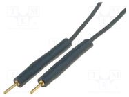 Test acces: connection cable; 2A; 70VDC; black; 0.22mm2; 33VAC ELECTRO-PJP