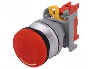 Switch: emergency stop; 30mm; Stabl.pos: 2; NC; red; IP65; XLEB30 AUSPICIOUS