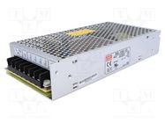 Power supply: switched-mode; for building in,modular; 150W; 10A MEAN WELL