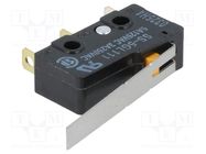 Microswitch SNAP ACTION; 3A/250VAC; with lever; SPDT; ON-(ON) OMRON Electronic Components