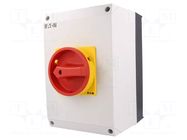 Switch: cam switch; Stabl.pos: 2; 63A; OFF-ON; in housing; Poles: 6 EATON ELECTRIC