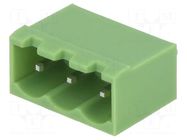 Connector: pluggable terminal block; socket; male; 15A; 300V; THT XINYA
