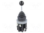 Joystick; Stabl.pos: 4; DC load @R: 2.2A/110VDC; -20÷50°C; Ø30mm TEND