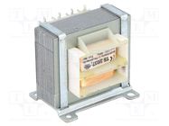 Transformer: mains; 2VA; 230VAC; 12V; 12V; 90mA; 90mA; Leads: for PCB INDEL