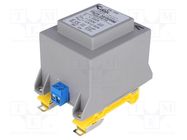 Transformer: encapsulated; 35VA; 230VAC; 12V; 2.92A; IP00; A: 63.6mm INDEL