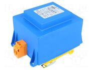 Transformer: encapsulated; 100VA; 230VAC; 12V; 8.33A; IP00; B1: 52mm INDEL