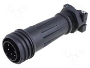 Connector: circular; plug; male; PIN: 7; 16A; 430V; EXPlora; IP68 BULGIN