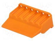 Secondary lock; female; PIN: 12; orange; DTM DEUTSCH