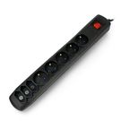 Power strip with protection Armac R8 black - 8 sockets - 3m