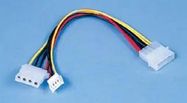 POWER SUPPLY CABLE, FLOPPY DISK DRIVE-FDD, 170MM
