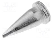 Tip; chisel; 0.8x0.4mm; for  soldering iron; WEL.LT-H PLATO