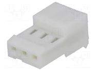 Connector: wire-board; plug; female; PIN: 3; MTA-100; 250VAC; IDC TE Connectivity