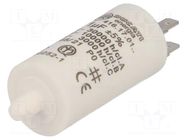 Capacitor: polypropylene; motors, run; 1uF; 475VAC; Ø28x55mm; ±5% DUCATI ENERGIA