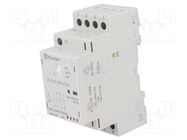 Contactor: 4-pole installation; 25A; 230VAC,230VDC; NC + NO x3 FINDER