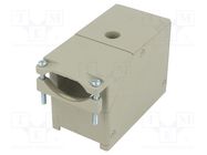 Enclosure: for 516 series; Mat: zinc alloy; PIN: 120; -40÷105°C EDAC