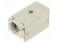 Enclosure for connectors: EDAC; PIN: 20; zinc alloy; 516 EDAC