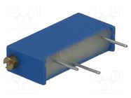 Potentiometer: mounting; multiturn; 20kΩ; 0.75W; ±10%; linear BOURNS