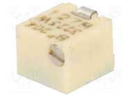 Potentiometer: mounting; multiturn; 200kΩ; 125mW; SMD; ±20%; linear BOURNS