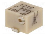 Potentiometer: mounting; multiturn; 500Ω; 250mW; SMD; ±10%; linear BOURNS