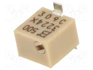 Potentiometer: mounting; multiturn; 50Ω; 250mW; SMD; ±10%; linear BOURNS