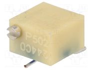 Potentiometer: mounting; multiturn; 5kΩ; 250mW; SMD; ±10%; linear BOURNS