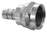 RF/COAXIAL, F PLUG, STRAIGHT, CRIMP