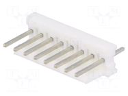 Connector: wire-board; socket; male; PIN: 8; MTA-100; straight; THT TE Connectivity