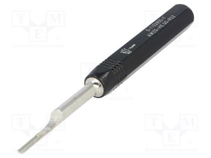 Tool: for  removal; terminals; 2-1105100-1,2-1105101-1; HTS TE Connectivity 1102855-7