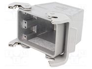 Enclosure: for HDC connectors; Han® A; size 32A (2 x 16A); high HARTING