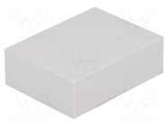 Enclosure: designed for potting; X: 31mm; Y: 41mm; Z: 13mm; ABS MASZCZYK