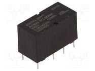 Relay: electromagnetic; DPDT; Ucoil: 9VDC; 2A; 0.5A/120VAC; AZ822 ZETTLER