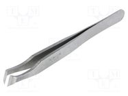 Tweezers; 115mm; for precision works; Type of tweezers: curved BERNSTEIN