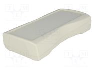 Enclosure: for remote controller; BOS-Streamline; IP40; X: 72.9mm BOPLA