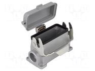 Enclosure: for HDC connectors; C146,heavy|mate; size E16; M25 AMPHENOL