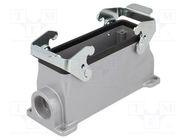 Enclosure: for HDC connectors; C146,heavy|mate; size E24; M25 AMPHENOL