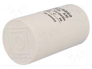 Capacitor: polypropylene; motors, run; 40uF; 450V; -25÷70°C; ±5% SR PASSIVES