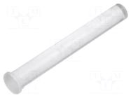 Fiber for LED; Ø5mm; L: 31.8mm; round; Front: convex; straight BIVAR