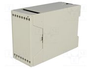 Enclosure: for DIN rail mounting; Y: 109mm; X: 45mm; Z: 75mm; ABS BOPLA