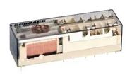POWER RELAY, 3PST-NO/NC, 12VDC, 8A, THT