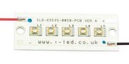 UV LED MODULE, 5 CHIP, 410NM, RECT PCB