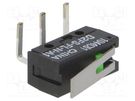 Microswitch SNAP ACTION; 0.1A/6VDC; with lever; SPST-NO; Pos: 2 OMRON Electronic Components