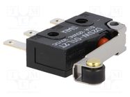 Microswitch SNAP ACTION; 0.1A/125VAC; 0.1A/30VDC; SPDT; ON-(ON) OMRON Electronic Components