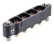 CONNECTOR, HEADER, 4POS, 1ROW, 8.5MM