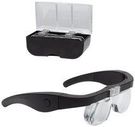 MAGNIFIER GLASSES W/4 LENS, LED, 1.5X-5X