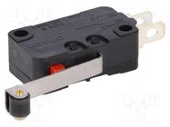 Microswitch SNAP ACTION; 16A/250VAC; 10A/30VDC; SPDT; ON-(ON) OMRON Electronic Components