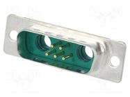Connector: Special D-Sub; PIN: 7(2+5); plug; male; for cable; 250V CONEC